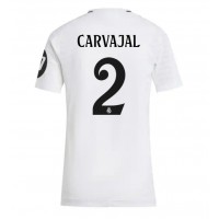 Real Madrid Daniel Carvajal #2 Hemmatröja Kvinnor 2024-25 Korta ärmar